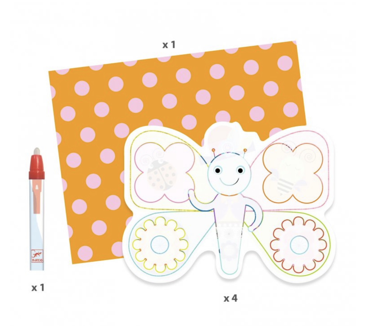 DJECO Vodní omalovánky zvířátka