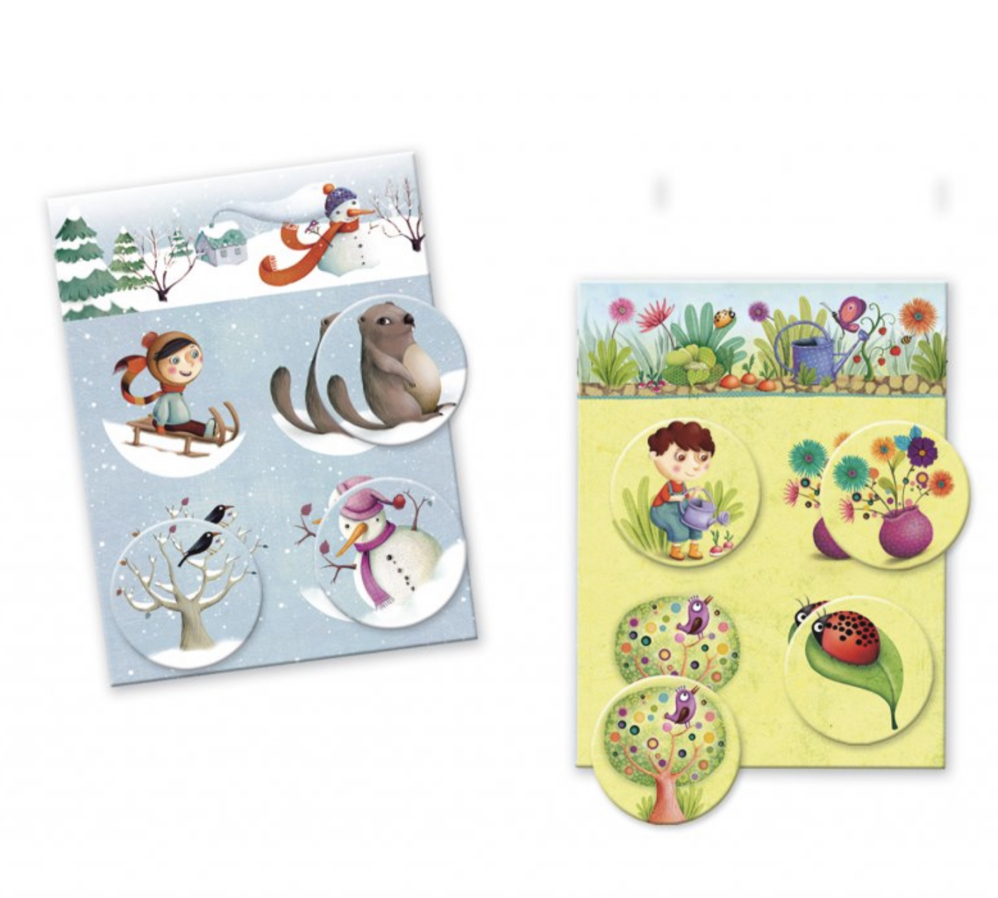 Loto zvířecí rodinky