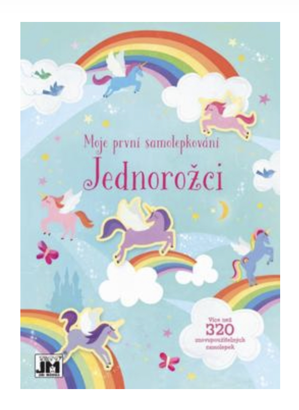 Jednorožci - moje první samolepkování