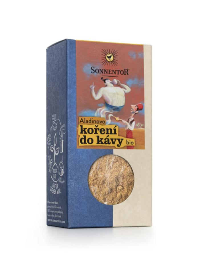 Aladinovo koření do kávy kořenící směs bio 35g