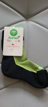 Surtex ponožky dětské jaro/podzim 70% merina