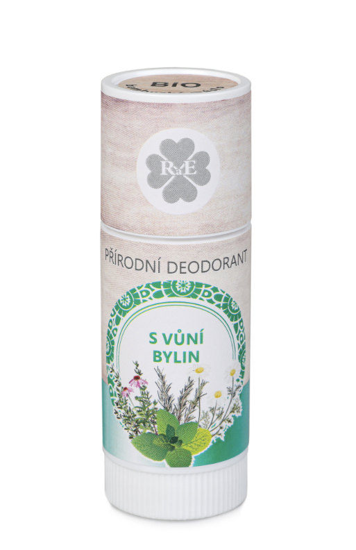 PŘÍRODNÍ DEODORANT BIO BAMBUCKÉ MÁSLO S VŮNÍ BYLINEK 25 ML