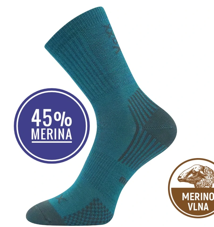 Ponožky dětské slabé z merino 45% OPTIMALIK s ionty stříbra