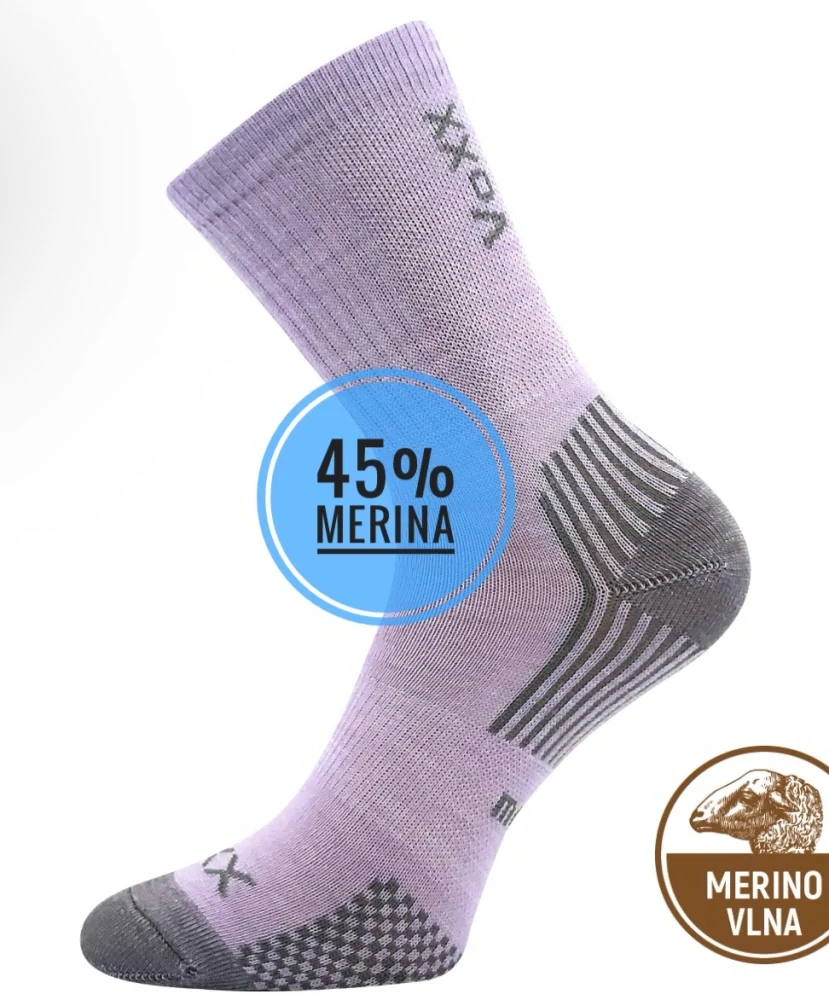 Ponožky dětské slabé z merino 45% OPTIMALIK s ionty stříbra