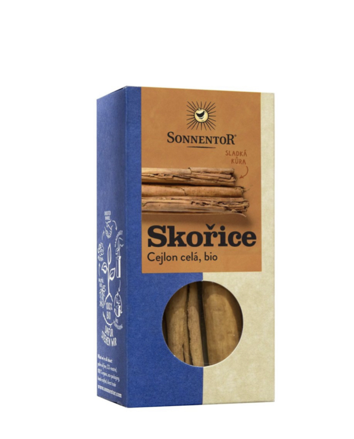 Skořice cejlon celá BIO 18g