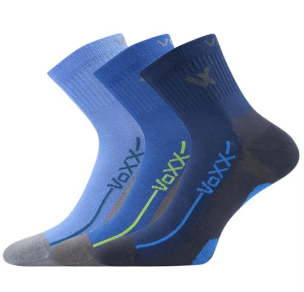 BAREFOOTIK ponožky BAVLNĚNÉ kluk set 3ks