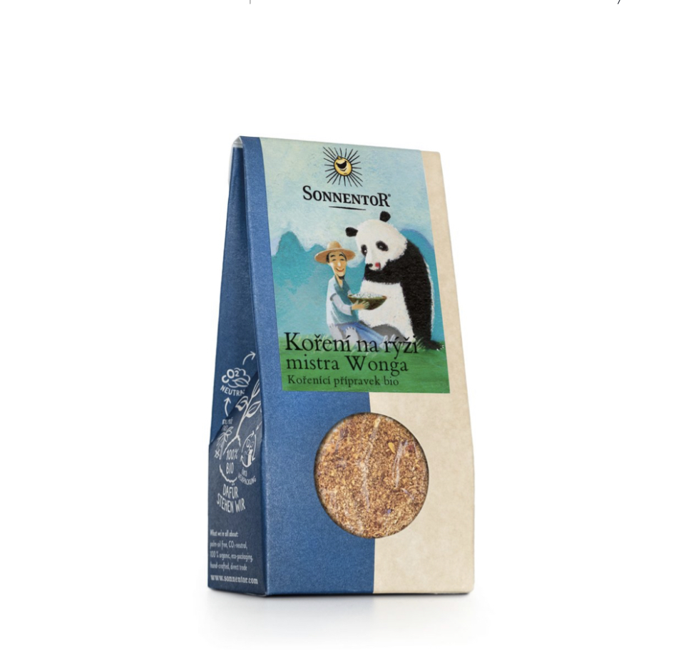 Kořeni na rýži mistra Wonga BIO 40g