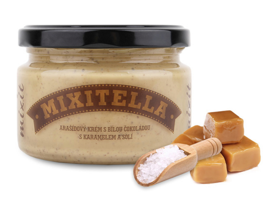 Mixitella - Arašídy se slaným karamelem 250g