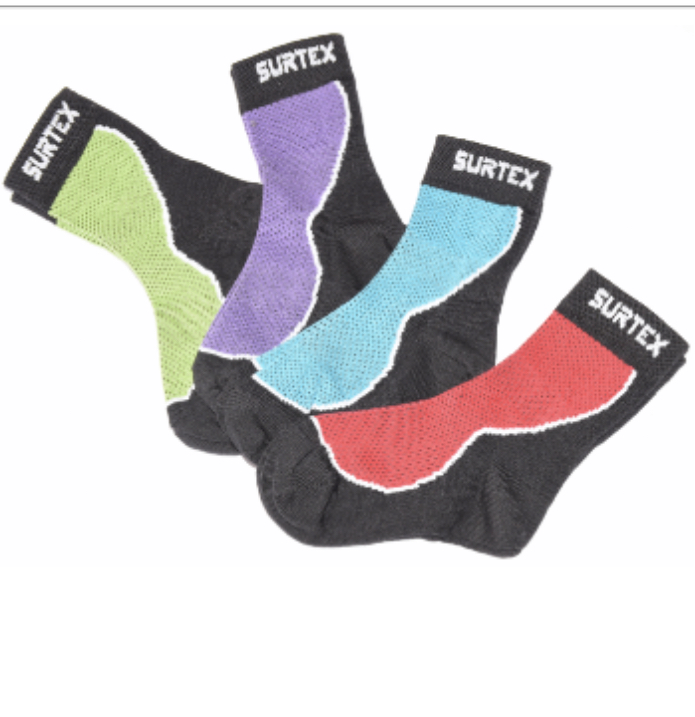 Surtex letní dětské ponožky 50%merina