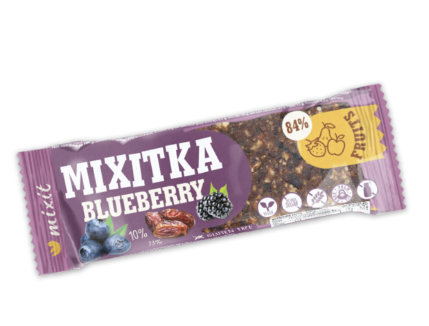 Mixitka bez lepku Borůvková 46g exp. 24.1.2023