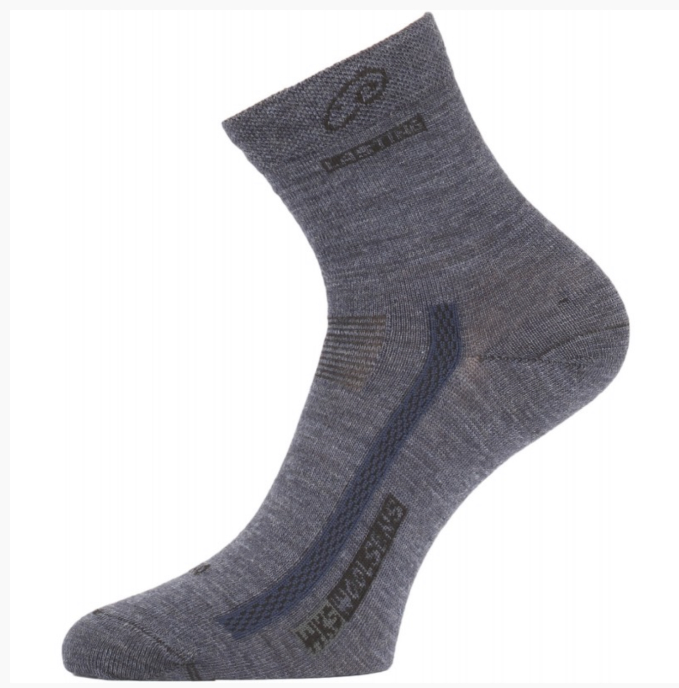Lasting Tenké merino ponožky riflová barva