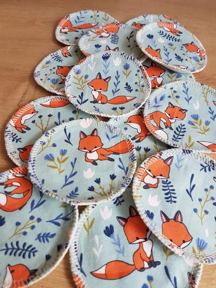 Odličovací pratelné tamponky - liška 1ks