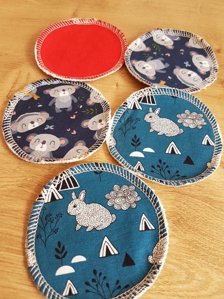 Set 5ks MIX - zvýhodněná cena Odličovací pratelné tamponky