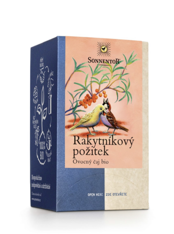 Rakytníkový požitek - ovocný čaj BIO porcovaný 54g