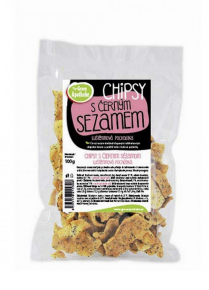 Chipsy s Černým sezamem 100g