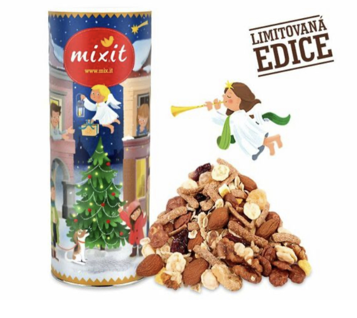 Vánoční Mix - Müsli se sušeným ovocem a ořechy 650g