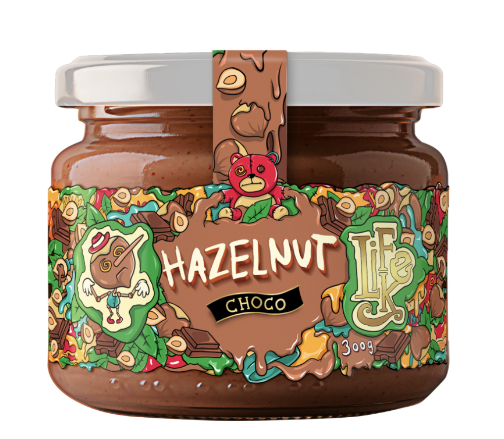 LÍSKOOŘÍŠKOVÝ KRÉM S ČOKOLÁDOU - 300g