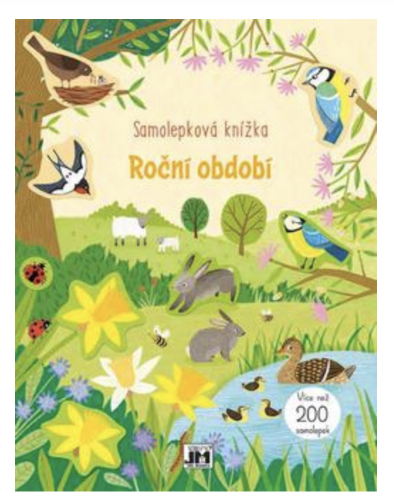 Roční období - samolepková knížka