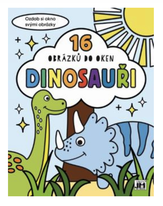 Omalovánky do oken - Dinosauři