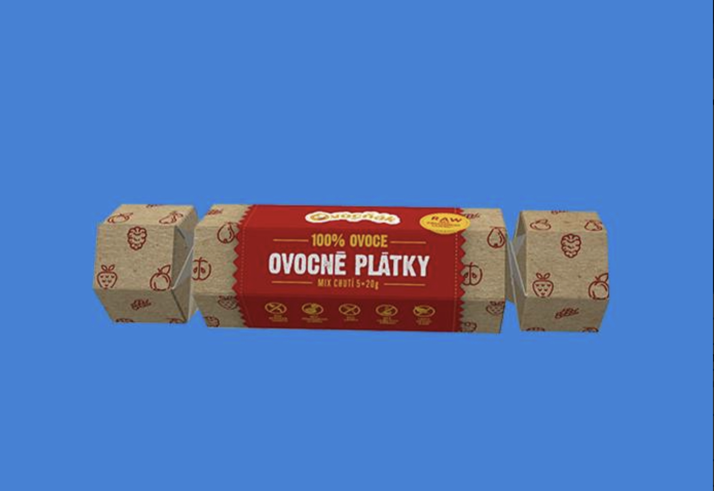 Ovocné plátky bonbon