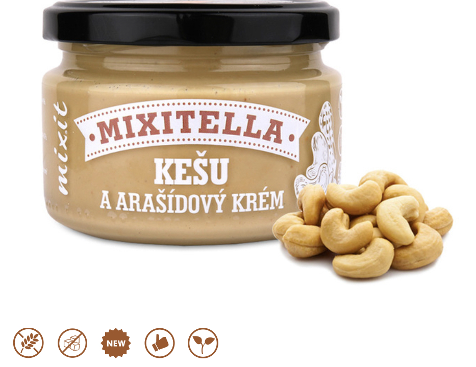 Mixitella - Kešu a arašídy 250g