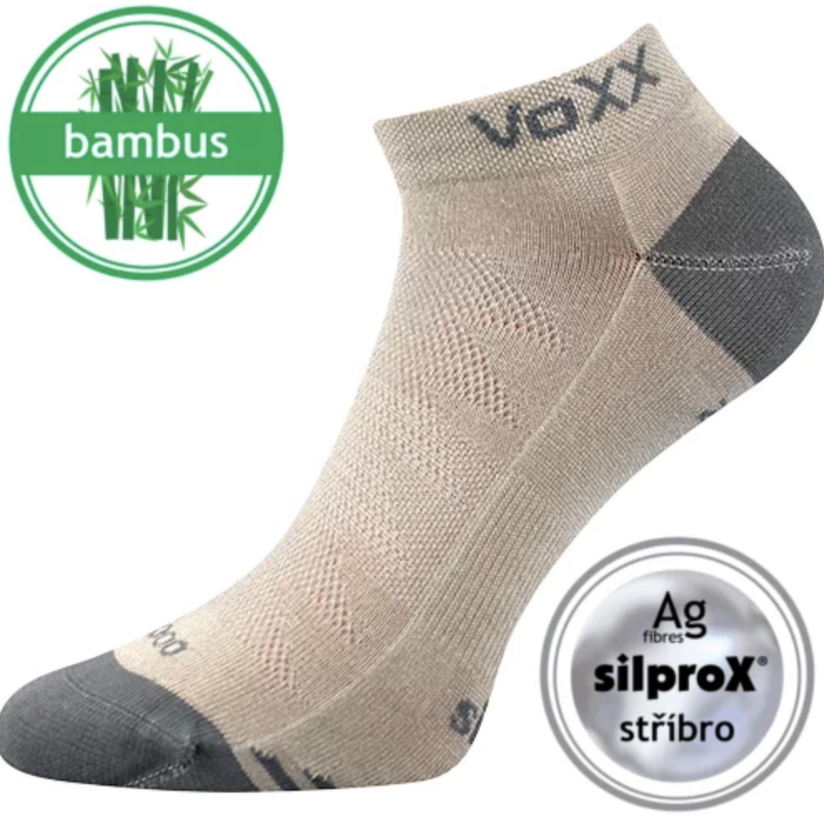 Ponožky Bojar bambusové se střibrem béžová - Voxx