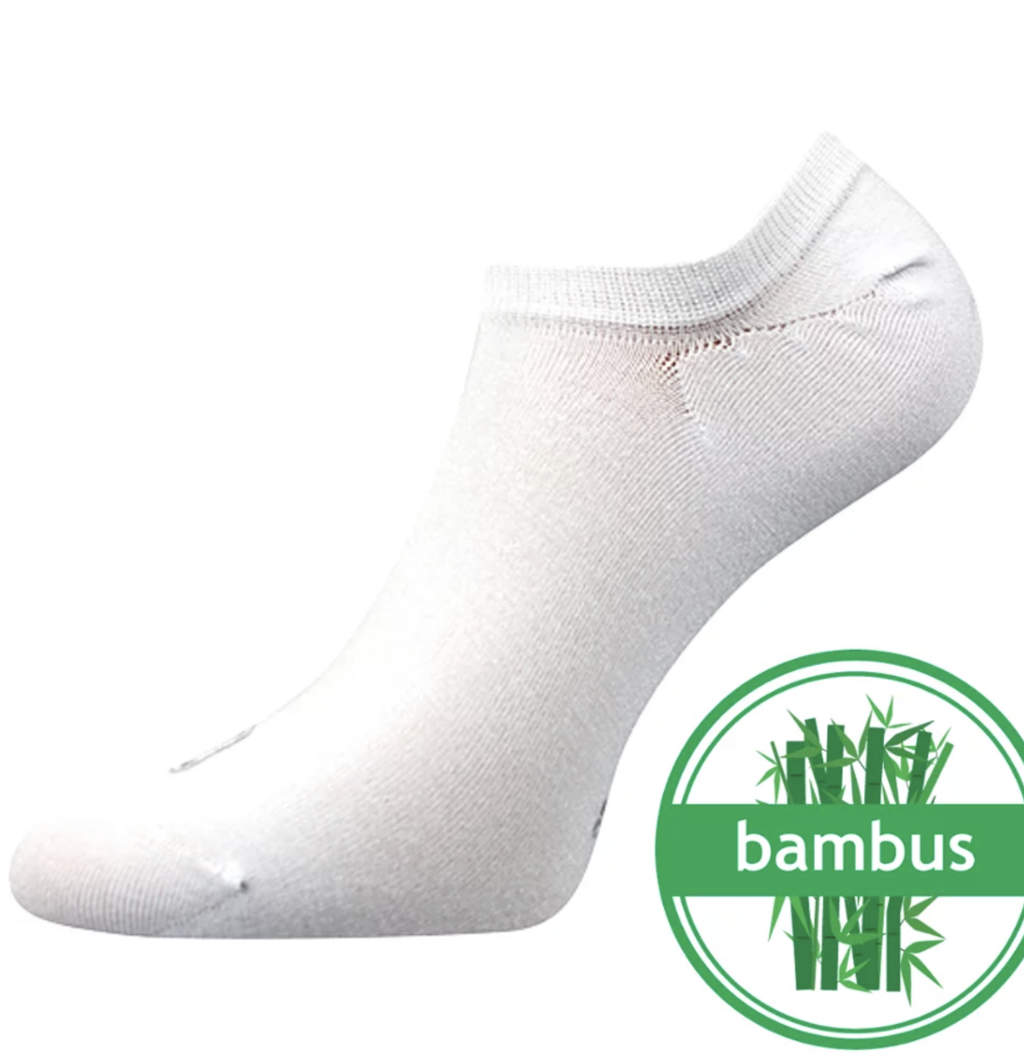 Ponožky Dexi bílá Bambusové