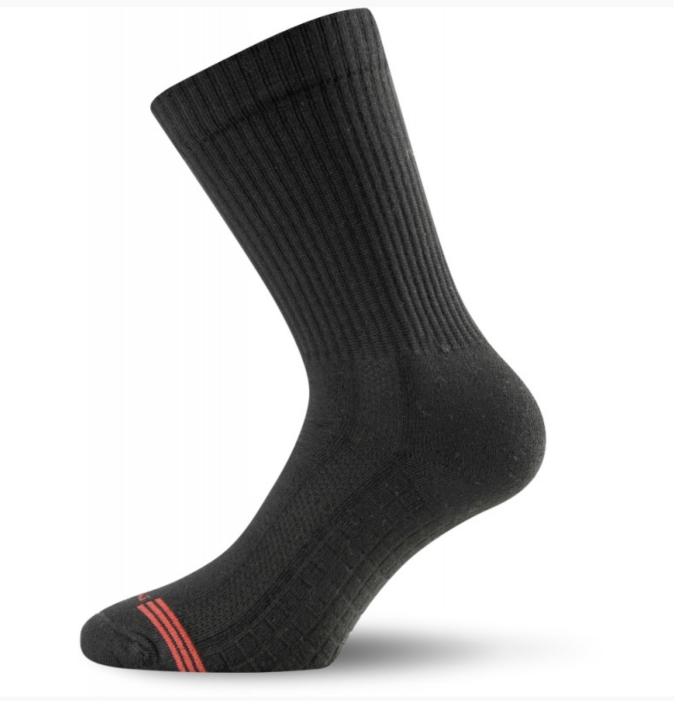 Bambusová ponožka černá silnější