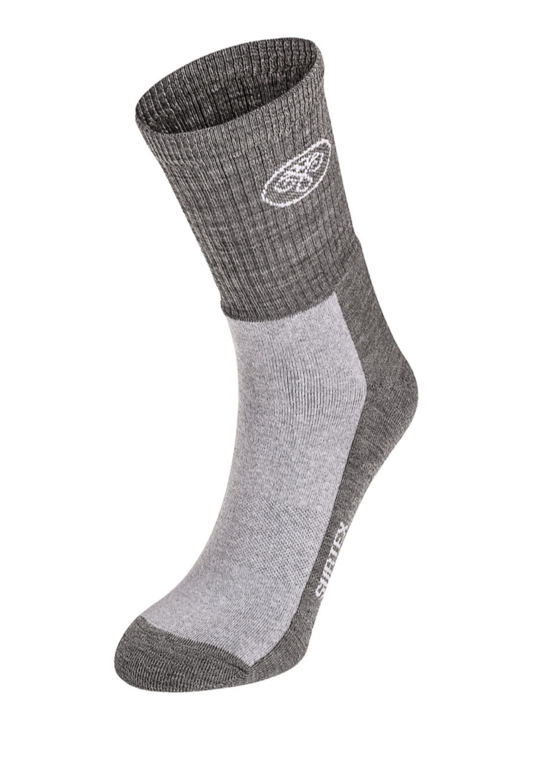 SURTEX ponožky dospělé ZIMA 75% merina volný lem
