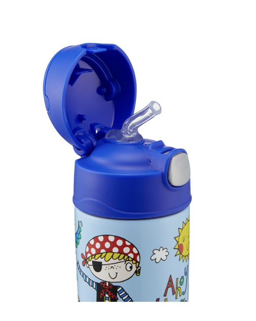 Dětská termoska s brčkem - piráti