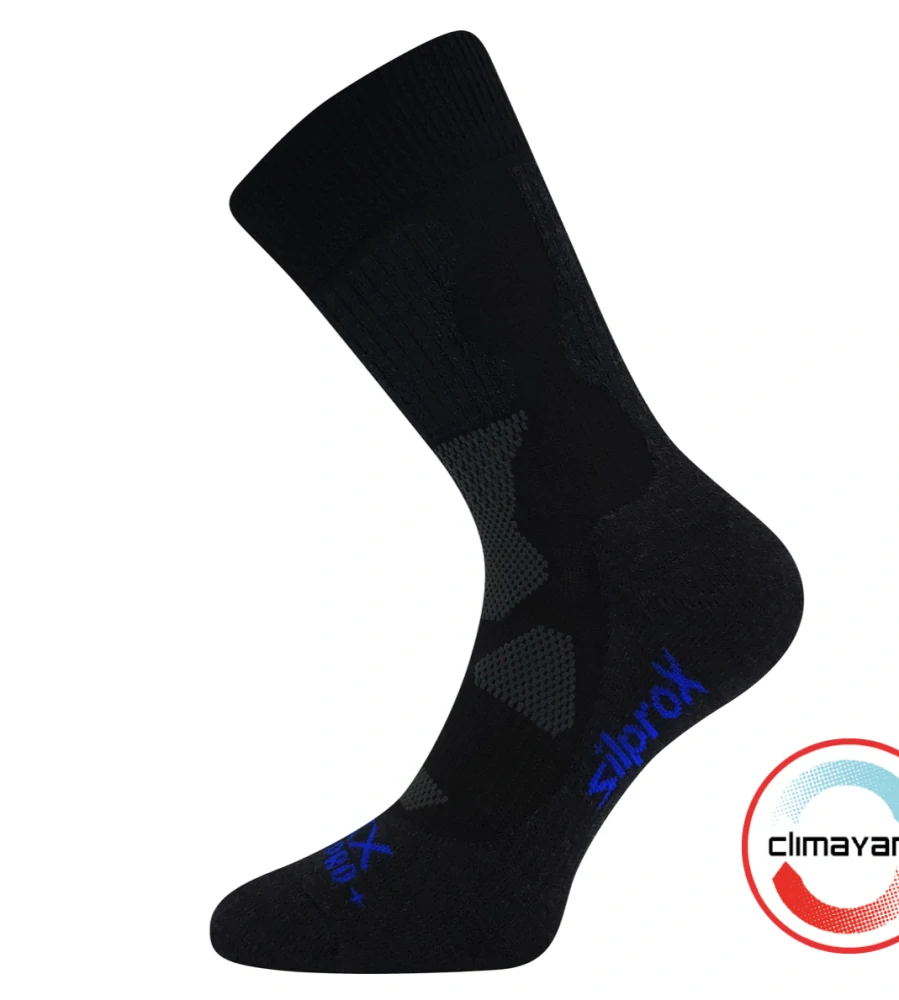 Ponožky merino 45% thermo sportovní ETREX zima se stříbrem