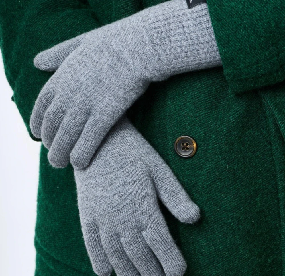 Rukavice Lamond Heavy 98% Merino šedá