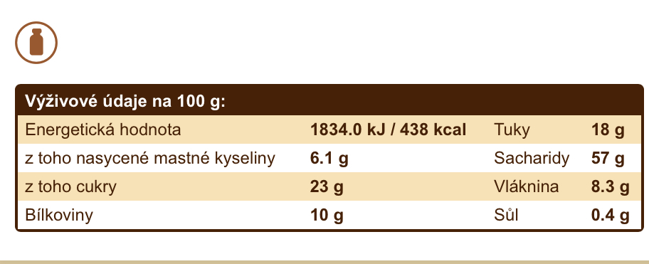 Pečený mixit slaný karamel 490g