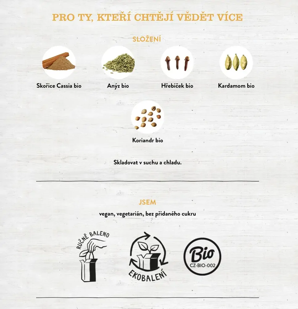 Perníkové koření BIO 40g