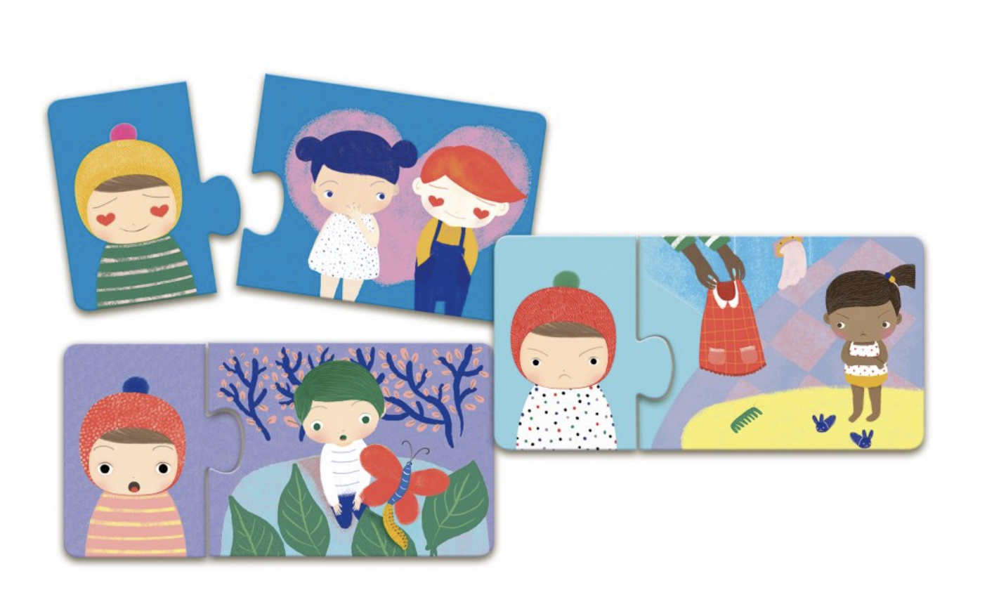 Duo puzzle emoce