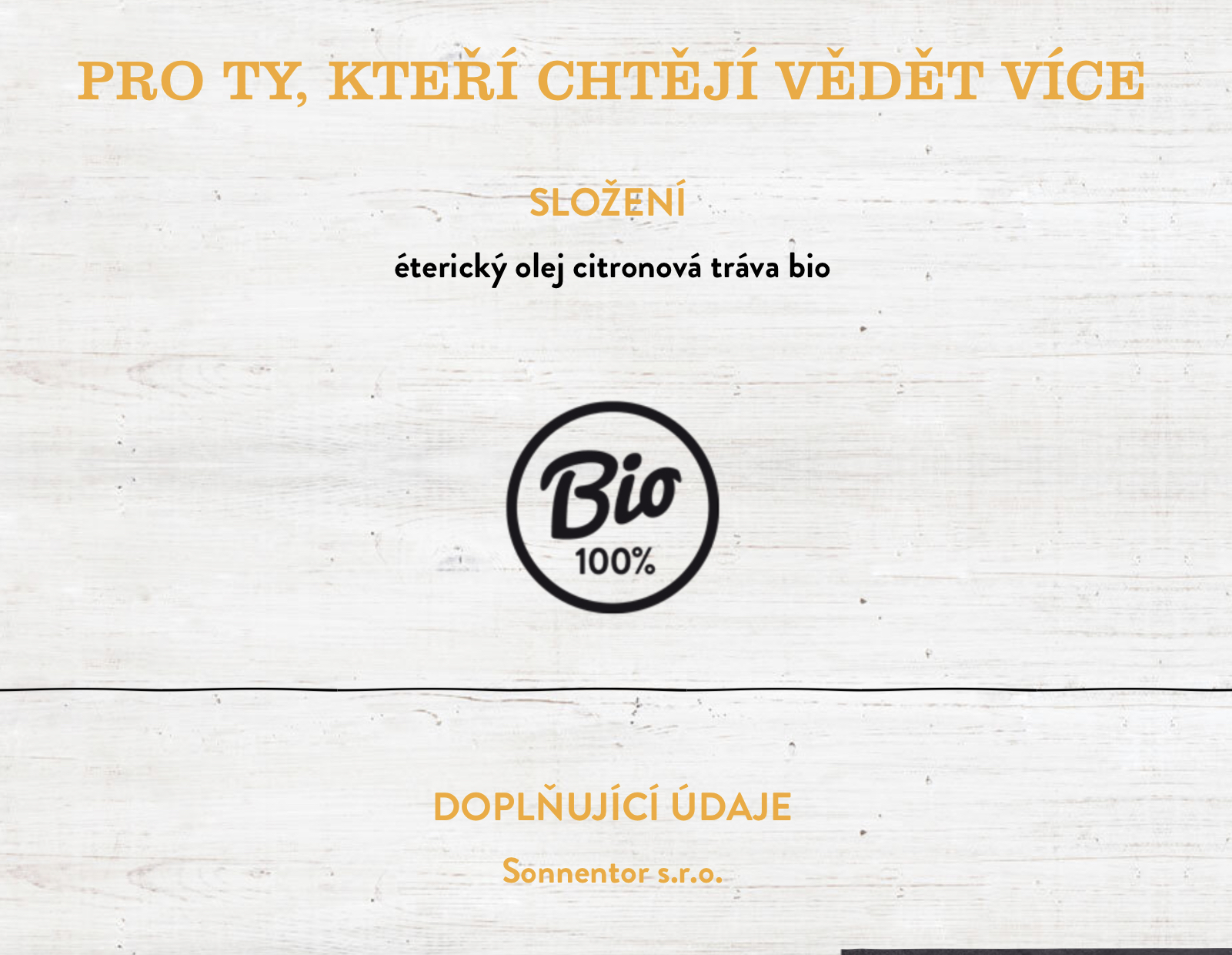 Citronová tráva BIO 10ml