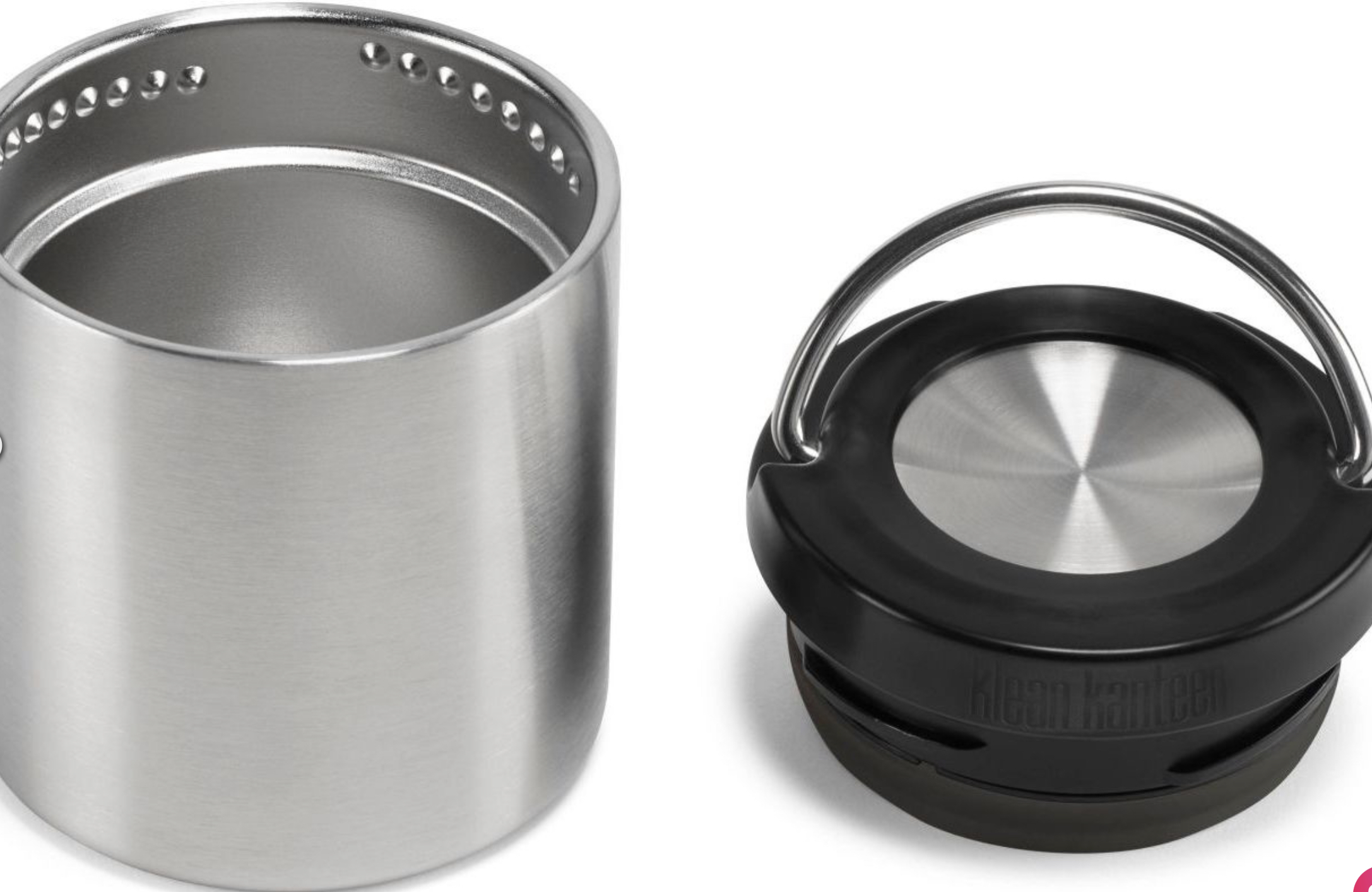 Nerezová nádoba na jídlo Klean Kanteen TKCanister 8oz w/IL-brushed stainless 237 ml