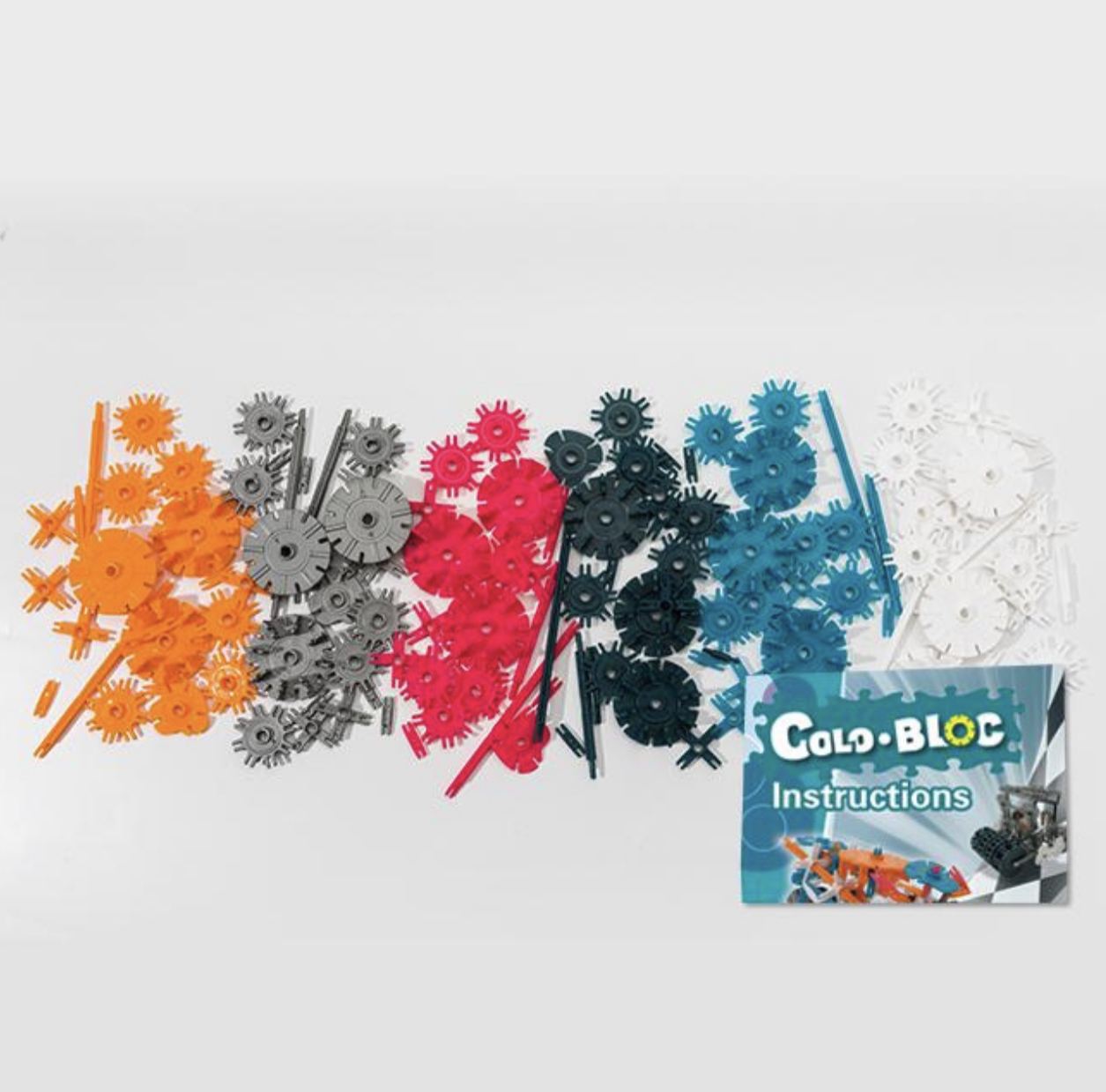 Stavebnice ColoBloc (300 ks) - modro/černá 