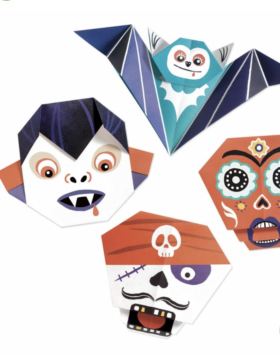 Origami Děsivá strašidla Halloween