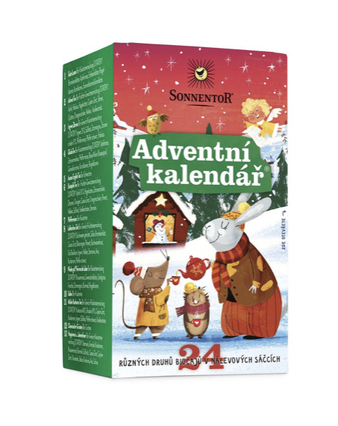 2. Adventní sada 24druhů BIO čajů 37,5g