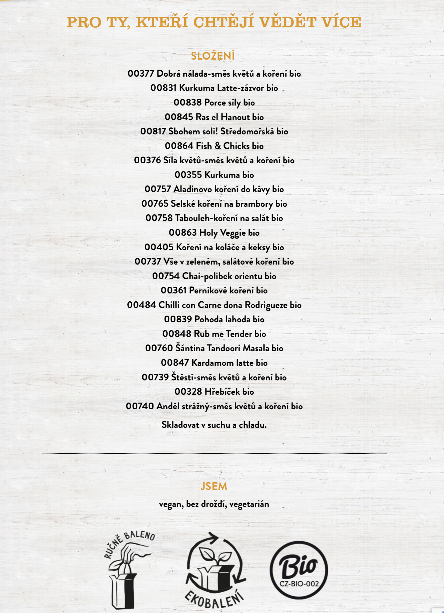 Adventní kalendář koření BIO 116g