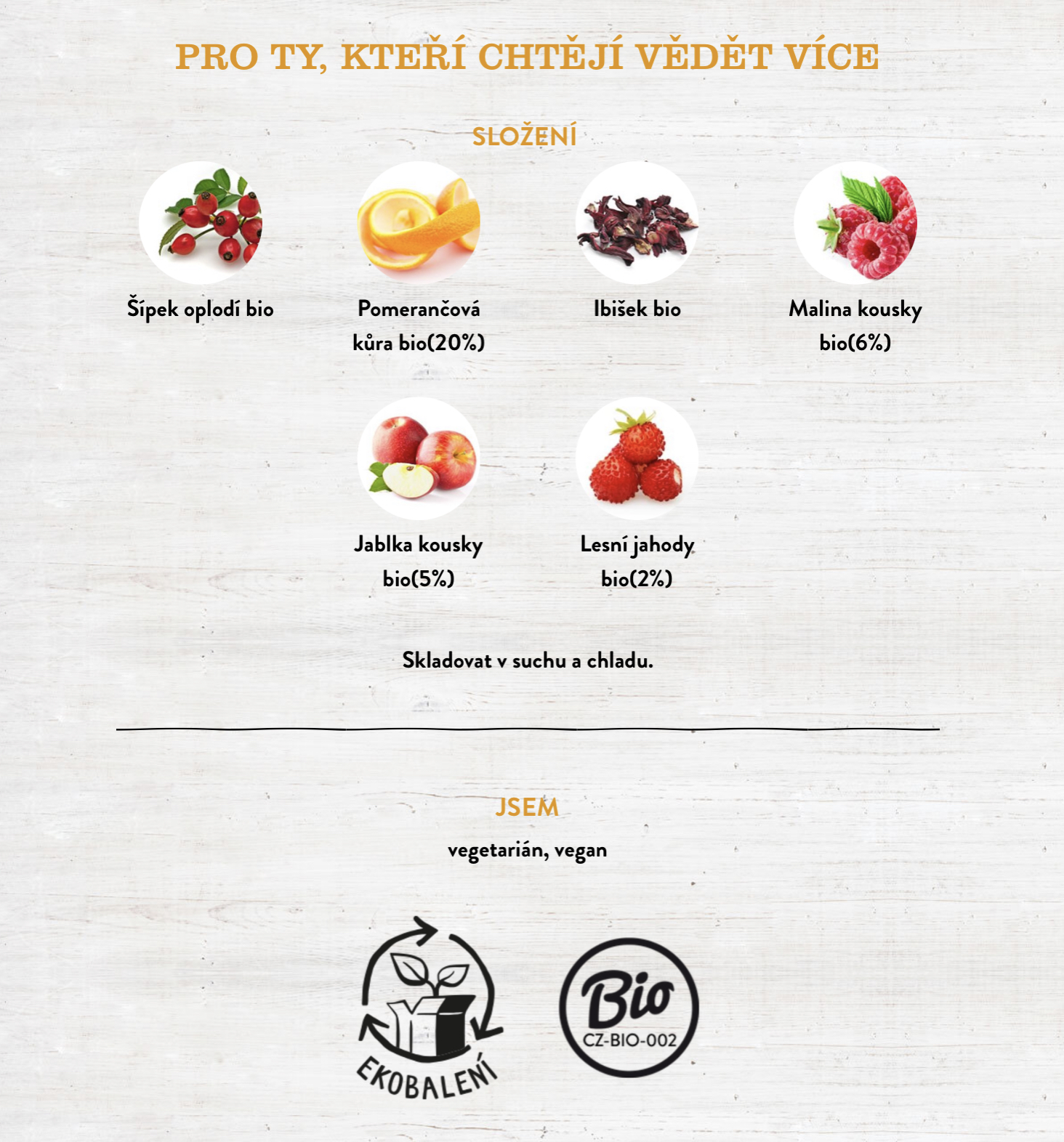 Ovoce na žížu čaj BIO porcovaný 32,4g