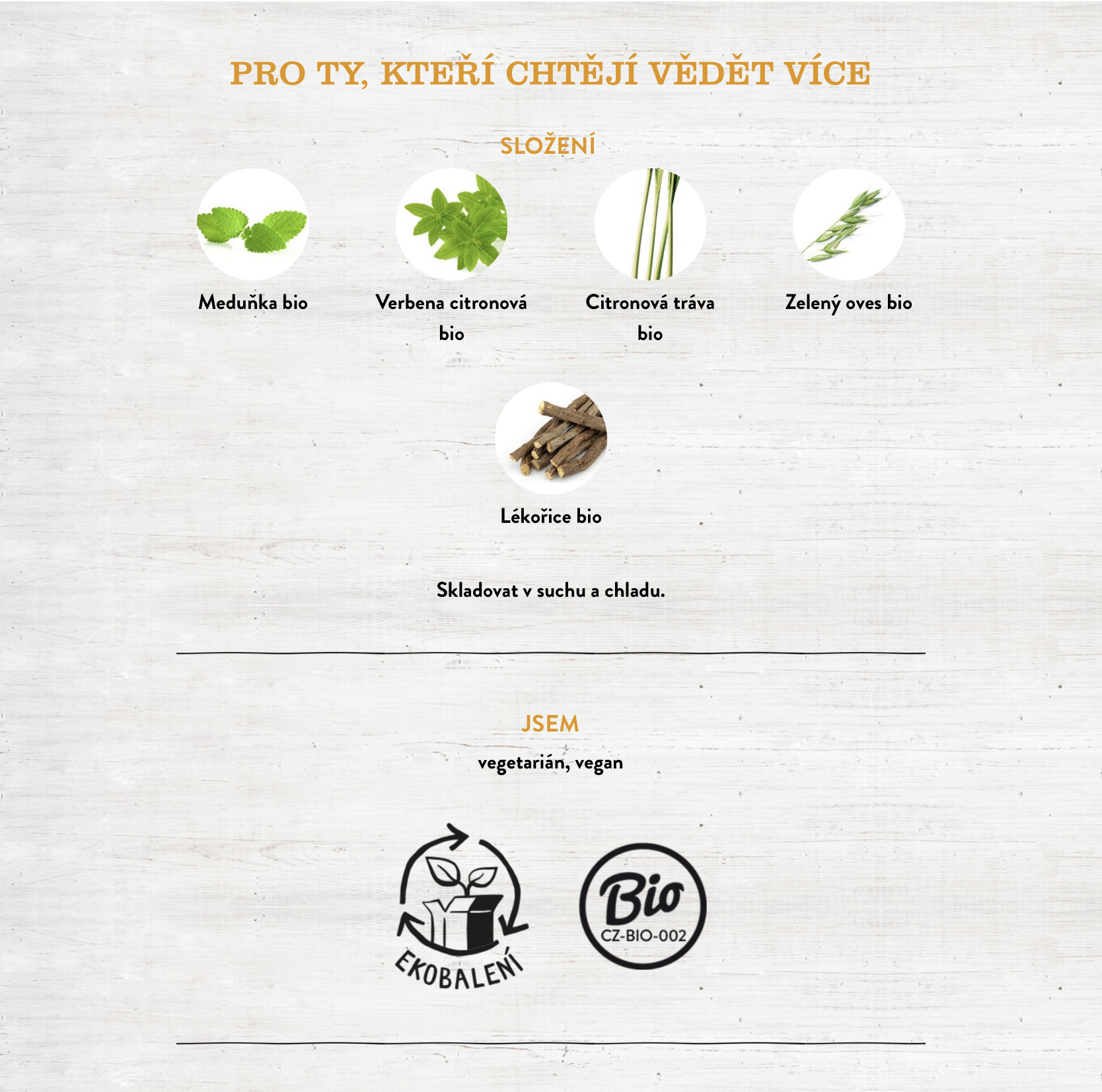 Bylinky na žížu čaj BIO porcovaný 32,4g