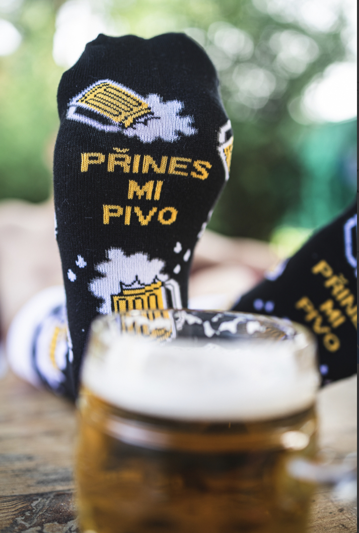 Ponožky PiVo 2 - SET 3ks VOXX se stříbrem