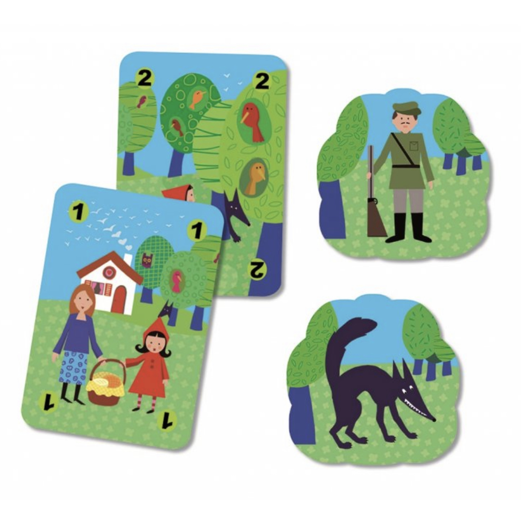 Červená karkulka - karty