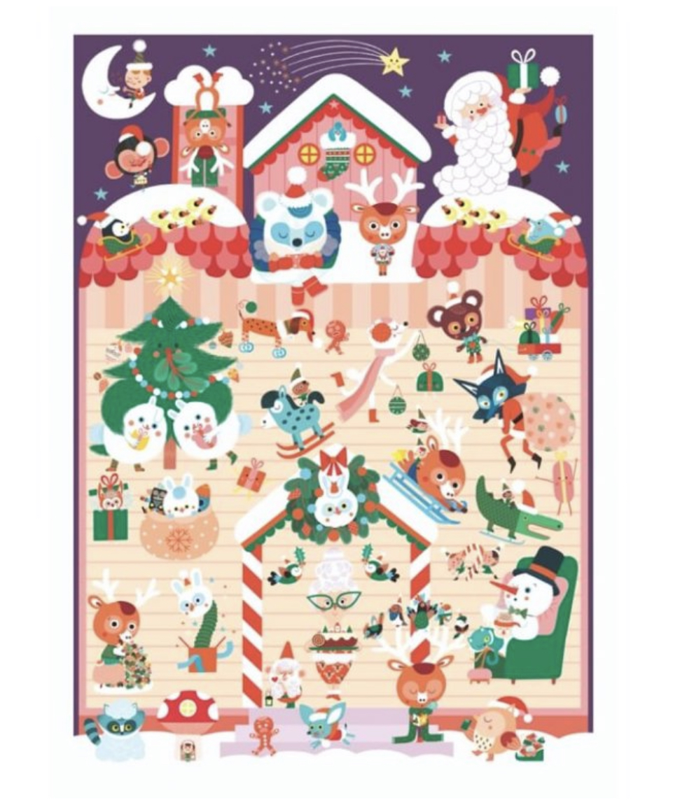 POPPIK Samolepkový plakát VÁNOCE