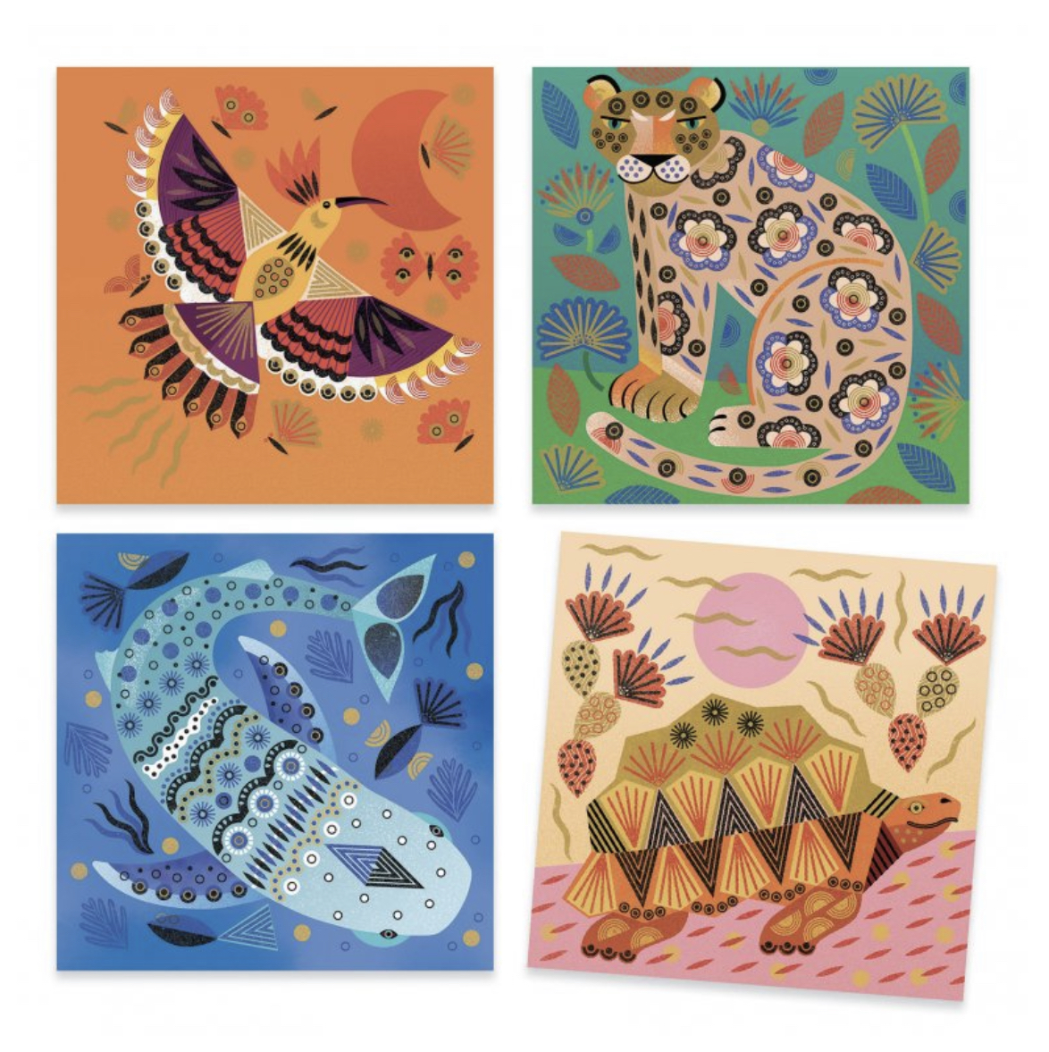 Razítkovací sada Vzory a zvířata