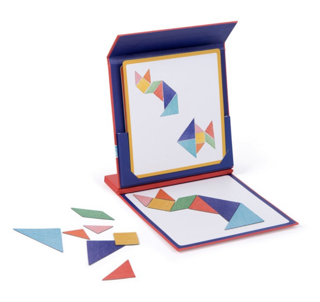 Magnetická hra Tvary a obrazce TANGRAM