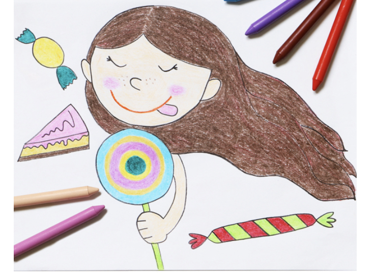 Voskové pastelky PASTEL, 9 x 85mm, 12ks