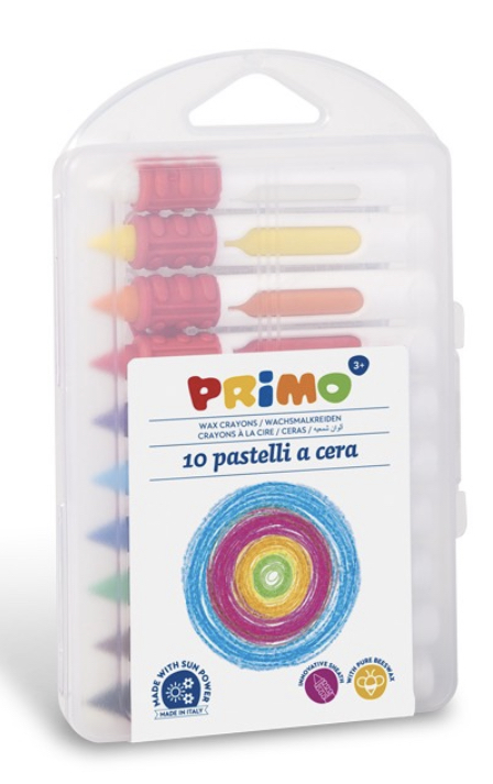 Voskové pastelky 10ks, 9 x 80mm